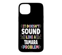 Custodia per iPhone 15 Plus TAMARA Personalizzato Regalo Donna Personalizzato TAMARA