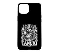 Custodia per iPhone 15 Plus Tanuki Shapeshifter ride Giapponese Yokai Leggenda