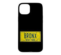 Custodia per iPhone 15 Plus Targa vintage Bronx Old School NY Quartiere
