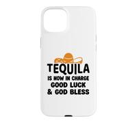 Custodia per iPhone 15 Plus Tequila is Now in Charge Good Luck and God Bless Margarita