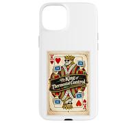 Custodia per iPhone 15 Plus Termostato termico ad aria con parodia del padre e del re