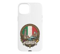 Custodia per iPhone 15 Plus Tesori D Italia Pisa E Venezia Torre Pendente Gondola Grafica