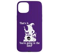 Custodia per iPhone 15 Plus That's It You're Going in the Soup Cat Witch Witches Brew