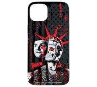Custodia per iPhone 15 Plus The Boys Homelander Statue of Liberty Skull Graffiti TV Show