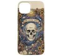 Custodia per iPhone 15 Plus The Cosmic Sigil Celestial Skull and Galaxy