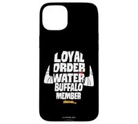 Custodia per iPhone 15 Plus The Flintstones Loyal Order of Water Buffalo