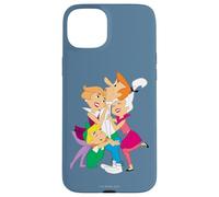Custodia per iPhone 15 Plus The Jetsons George Jane Judy Elroy Group Hug