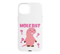 Custodia per iPhone 15 Plus The Mole Rat - Simpatico disegno di opera d'arte digitale