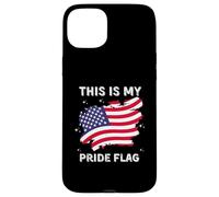 Custodia per iPhone 15 Plus This Is My Pride - Bandiera patriottica del 4 luglio americana