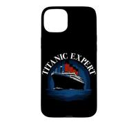 Custodia per iPhone 15 Plus Titanic Expert RMS Titanic Boat Nave da crociera oceanica Icebearg