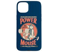 Custodia per iPhone 15 Plus Tom and Jerry Power Mouse