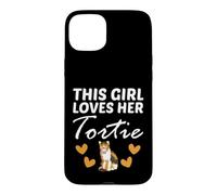 Custodia per iPhone 15 Plus Tortoiseshell Cat Owner Kitten Lover Questa ragazza ama il suo Tor