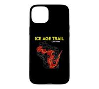 Custodia per iPhone 15 Plus Trail dell'era glaciale Wisconsin Escursionismo a lunga distanza Scenic