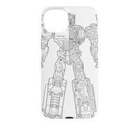 Custodia per iPhone 15 Plus Transformers Technical Drawing