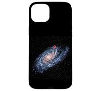 Custodia per iPhone 15 Plus Tu sei qui Galaxy Map Universo Pin Via Lattea Posizione