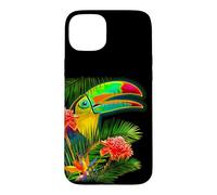 Custodia per iPhone 15 Plus Tucano nella giungla tropicale