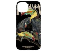 Custodia per iPhone 15 Plus Tucano vintage con becco a chiglia per osservare gli uccelli dell'amore