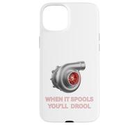 Custodia per iPhone 15 Plus Turbocompressore quando si bobina, sbaverai per i ragazzi delle auto turbo