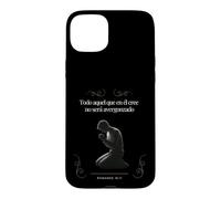 Custodia per iPhone 15 Plus Tutti coloro che credono in lui non si vergogneranno Romani 10:11