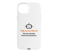 Custodia per iPhone 15 Plus Tutti Conoscenti Umorismo robot AI