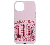 Custodia per iPhone 15 Plus Tutto prenotato per San Valentino | Carino Book Lover Humor Heart