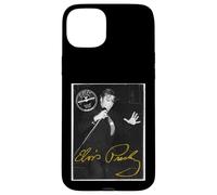 Custodia per iPhone 15 Plus Ufficiale Elvis Presley Portrait Sun Records The King