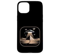 Custodia per iPhone 15 Plus UFO Piramide Aliena Antico Mistero Rapimento Spazio Uomini Donne