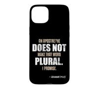 Custodia per iPhone 15 Plus Un apostrofo non rende la parola grammatica inglese plurale