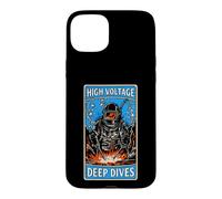 Custodia per iPhone 15 Plus Underwater Welder High Voltage Deep Dives