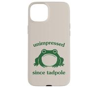 Custodia per iPhone 15 Plus Unimpressed Since Tadpole Funny Frog Silly Graphic