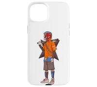 Custodia per iPhone 15 Plus Urban Japanese Anime Devil Masked Read The Bat Warrior