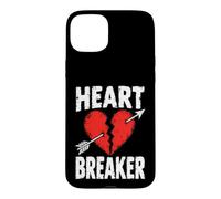 Custodia per iPhone 15 Plus Valentines Heart Breaker Arrow Cute for Men Women Kids