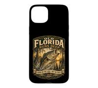 Custodia per iPhone 15 Plus Vecchia Florida corre Deep Largemouth Bass Fishing Lake