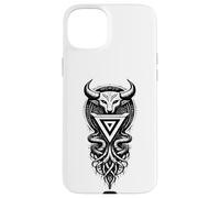 Custodia per iPhone 15 Plus Veles Simbolo Slavo Pagano Underworld Dio Art