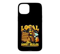 Custodia per iPhone 15 Plus Venditore di miele locale Occhiali da sole apicoltore Hobby apicoltura