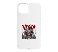 Custodia per iPhone 15 Plus VESTA Dea Romana Del Focolare Fuoco Roma Mito