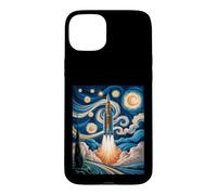 Custodia per iPhone 15 Plus Viaggio di fisica della squadra scientifica del lancio del razzo dello Space Shuttle Nerdy