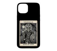 Custodia per iPhone 15 Plus Vichinghi Figli di Odino Norreno Warrior Valhalla Odin Tarocchi