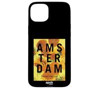 Custodia per iPhone 15 Plus Vincent Van Gogh Amsterdam Girasoli Pittura