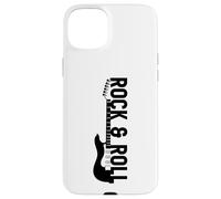 Custodia per iPhone 15 Plus Vintage Retro Style Playing Music Guitar Forever Rock N Roll