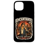 Custodia per iPhone 15 Plus Vintage Salsa El Cantante Mode Retro Latino Dance Musica