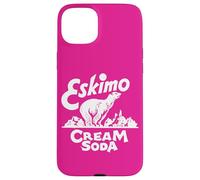 Custodia per iPhone 15 Plus Vintage Soda Pop Tappo Bottiglia Eskimo Crema Soda Orso Polare