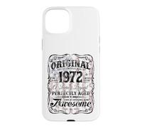 Custodia per iPhone 15 Plus Vintage USA Legend Born In 1972 The Original Birthday