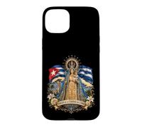 Custodia per iPhone 15 Plus Virgen de la Caridad del Cobre Patrona di Cuba