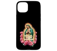 Custodia per iPhone 15 Plus Virgencita La Guadalupana Virgen Morena Patrona de México