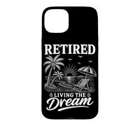 Custodia per iPhone 15 Plus Vita in pensione Il sogno vacanza al mare Pensione