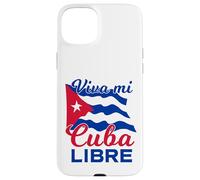 Custodia per iPhone 15 Plus Viva Mi Cuba Libre Sventolando Bandiera Cubana Patriot