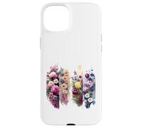 Custodia per iPhone 15 Plus Vivace acquerello floreale Bloom Bouquet Art