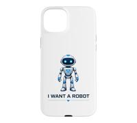 Custodia per iPhone 15 Plus Voglio un robot umanoide