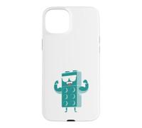 Custodia per iPhone 15 Plus Want To See My Six Pack Giocattoli di costruzione di edifici
